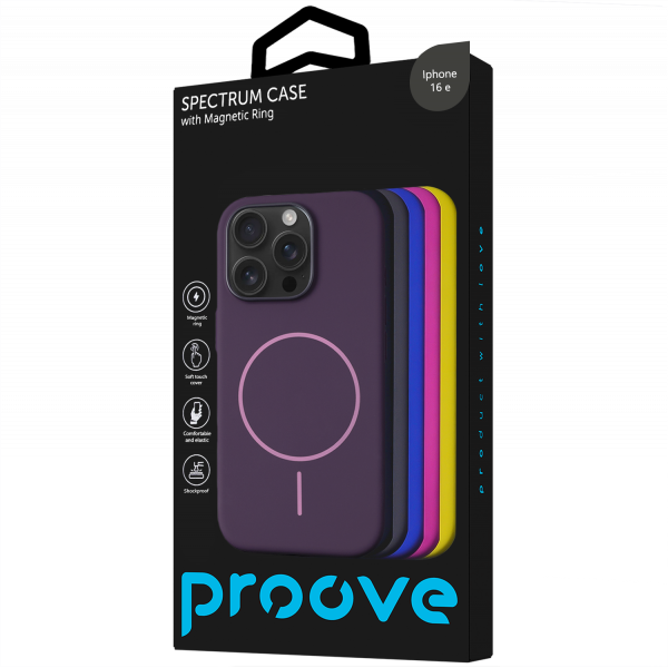 Proove Spectrum Case with Magnetic Ring iPhone 16e - Photo 2